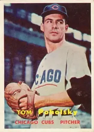 1957 Topps #235 Tom Poholsky