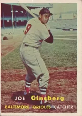 1957 Topps #236 Joe Ginsberg