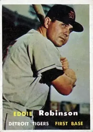 1957 Topps #238 Eddie Robinson