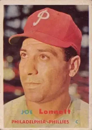 1957 Topps #241 Joe Lonnett