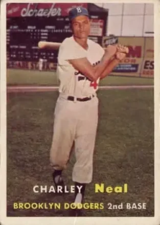 1957 Topps #242 Charley Neal