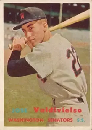 1957 Topps #246 Jose Valdivielso