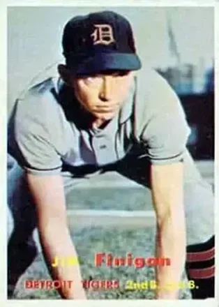 1957 Topps #248 Jim Finigan