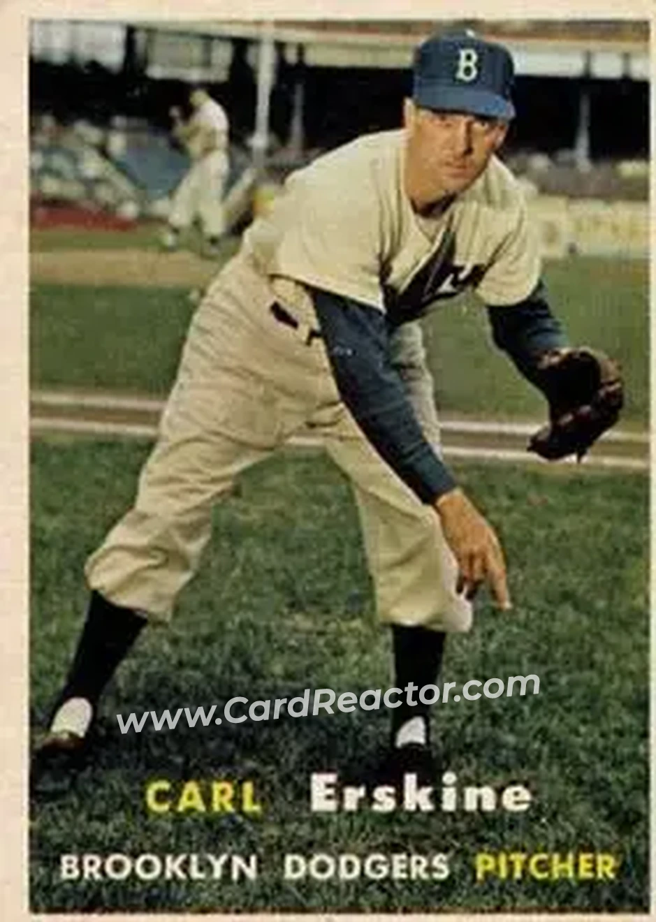 Front of Carl Erskine