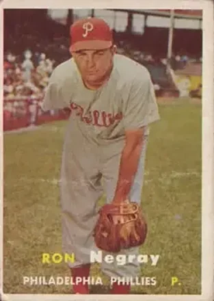 1957 Topps #254 Ron Negray