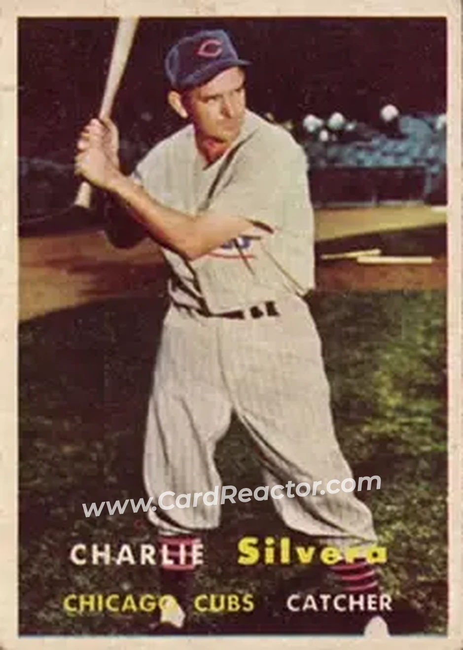 Front of Charlie Silvera