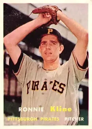 1957 Topps #256 Ronnie Kline
