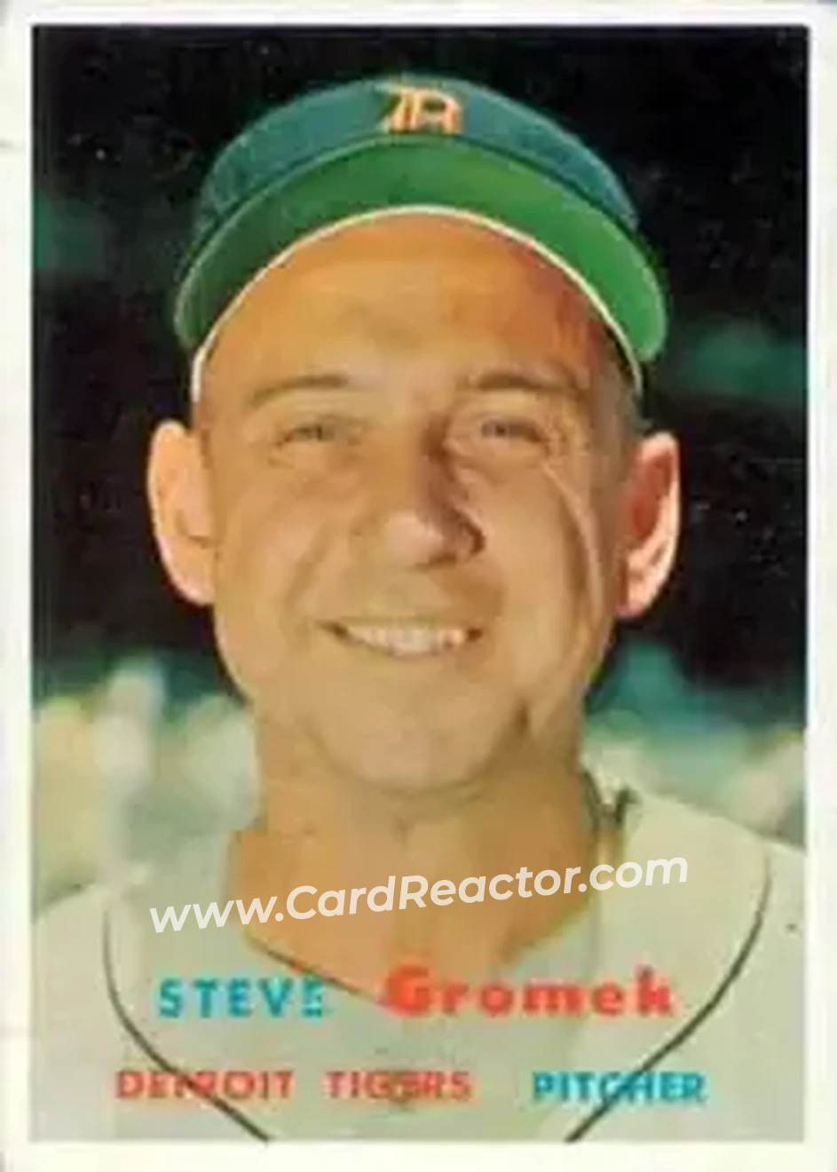 Front of Steve Gromek