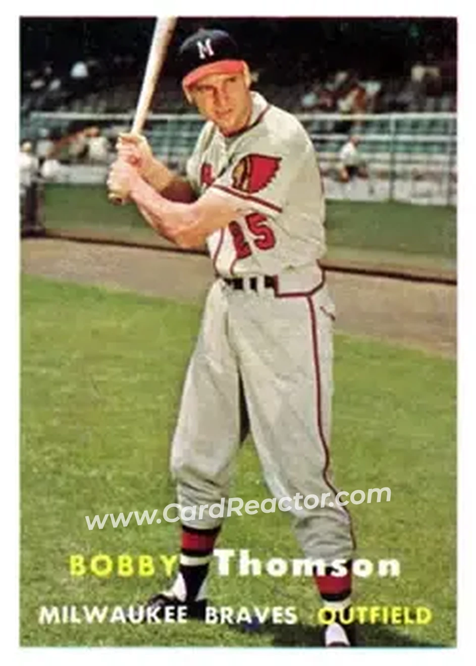 Front of Bobby Thomson