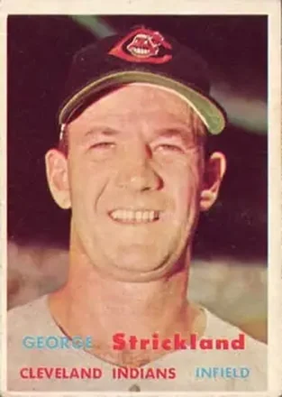1957 Topps #263 George Strickland