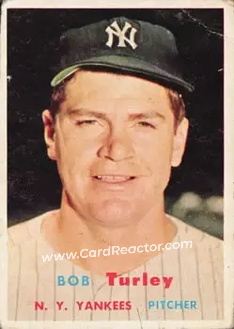 Front of Bob Turley