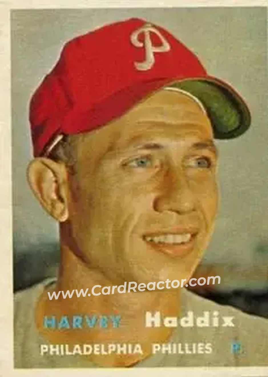 Front of Harvey Haddix