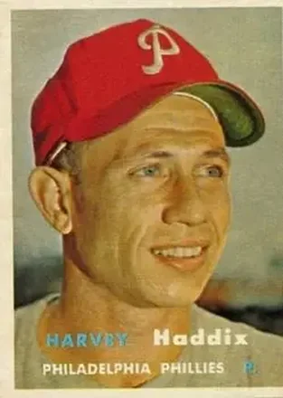 1957 Topps #265 Harvey Haddix