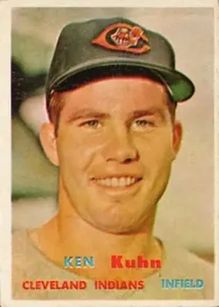 1957 Topps #266 Ken Kuhn