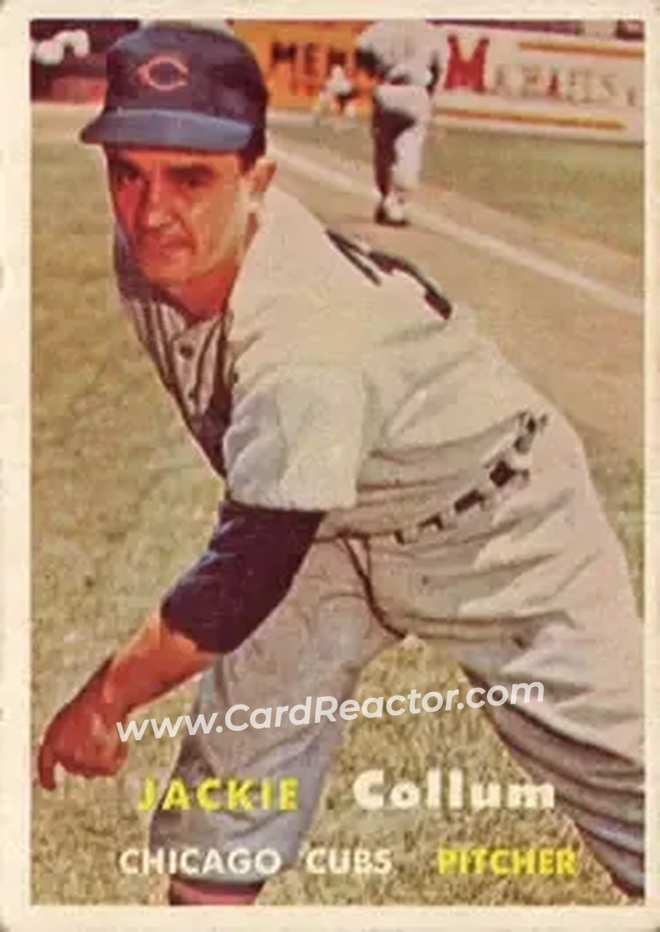 Front of Jackie Collum