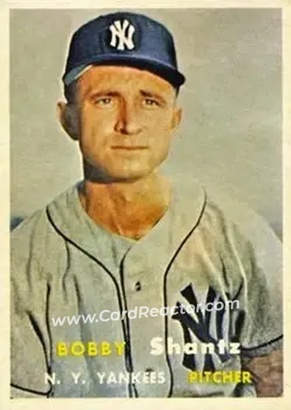 Front of Bobby Shantz