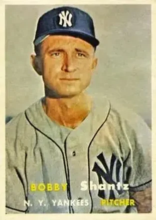 1957 Topps #272 Bobby Shantz