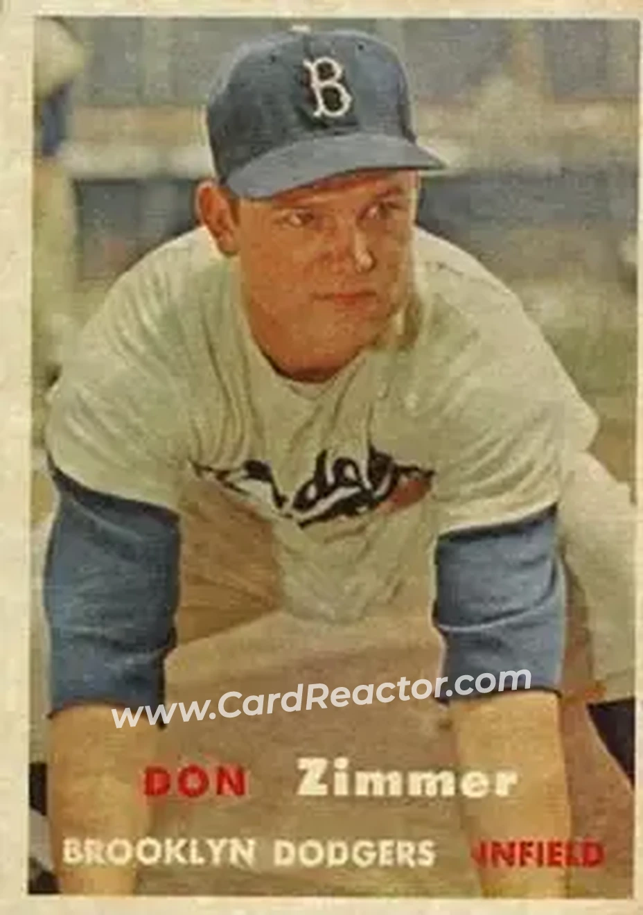 Front of Don Zimmer