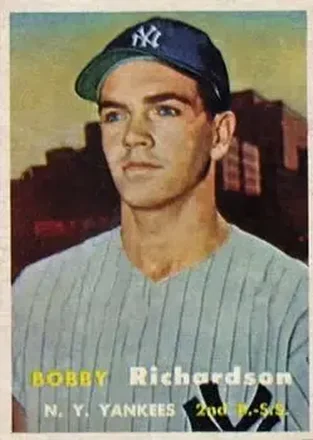 1957 Topps #286 Bobby Richardson