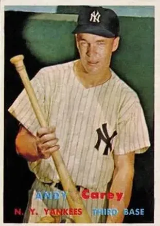1957 Topps #290 Andy Carey