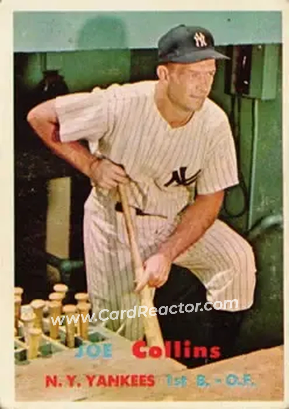 Front of Joe Collins