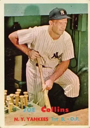1957 Topps #295 Joe Collins