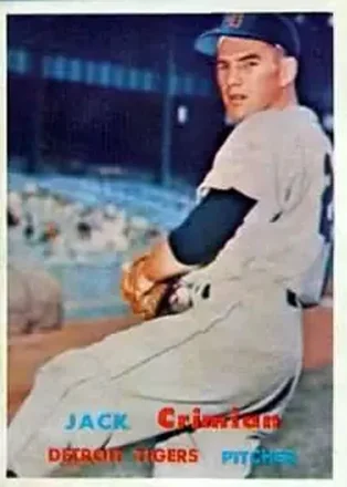 1957 Topps #297 Jack Crimian