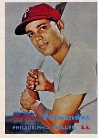 1957 Topps #305 Chico Fernandez