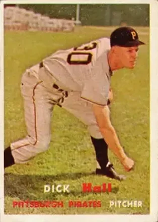 1957 Topps #308 Dick Hall
