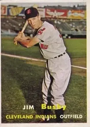 1957 Topps #309 Jim Busby