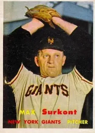 1957 Topps #310 Max Surkont