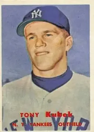 1957 Topps #312 Tony Kubek