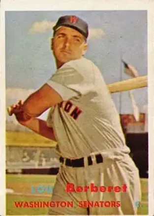 1957 Topps #315 Lou Berberet