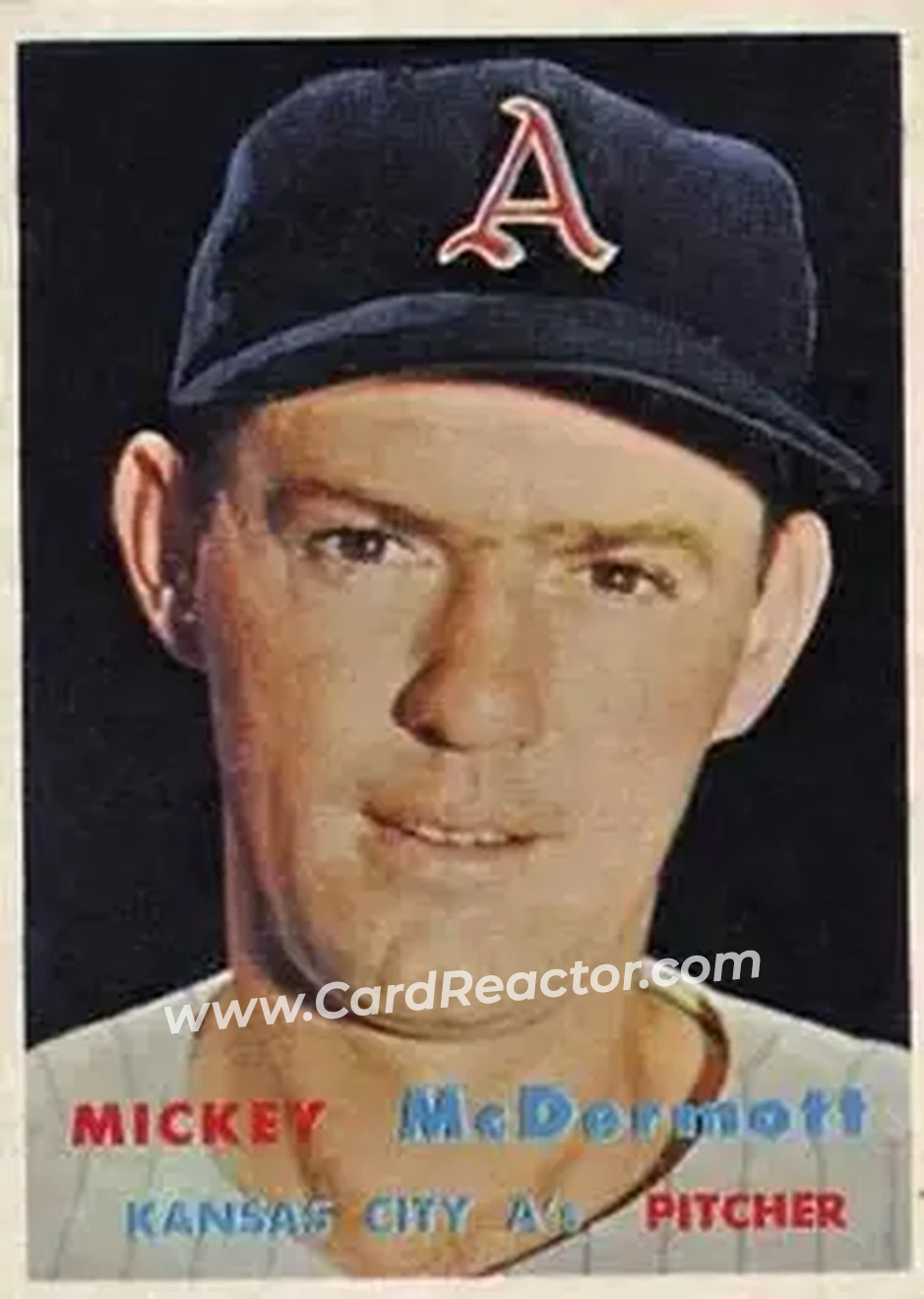 Front of Maurice McDermott