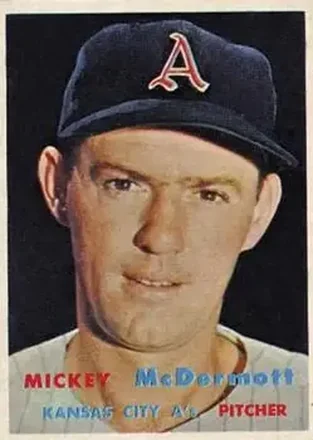 1957 Topps #318 Maurice McDermott