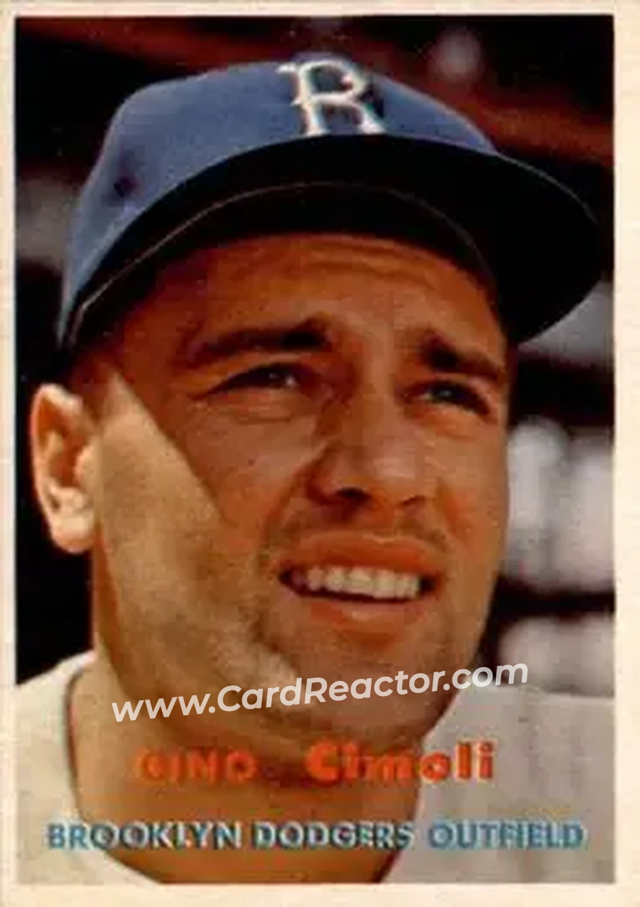 Front of Gino Cimoli