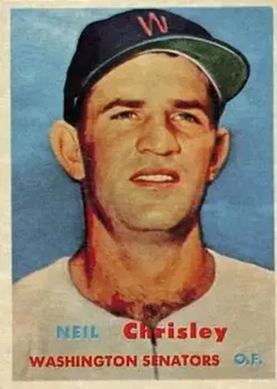 1957 Topps #320 Neil Chrisley