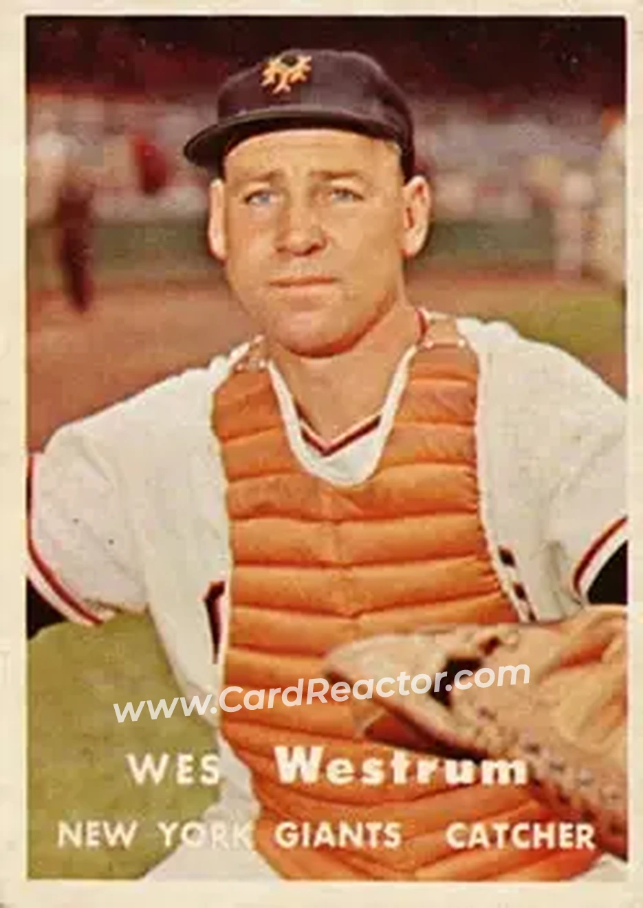 Front of Wes Westrum