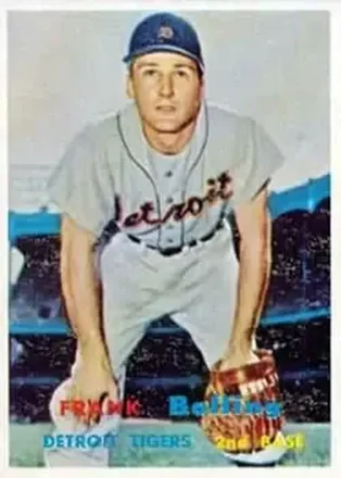1957 Topps #325 Frank Bolling