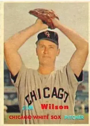 1957 Topps #330 Jim Wilson