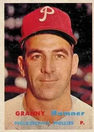 1957 Topps #335 Granville Hamner