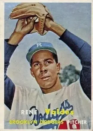 1957 Topps #337 Rene Valdes