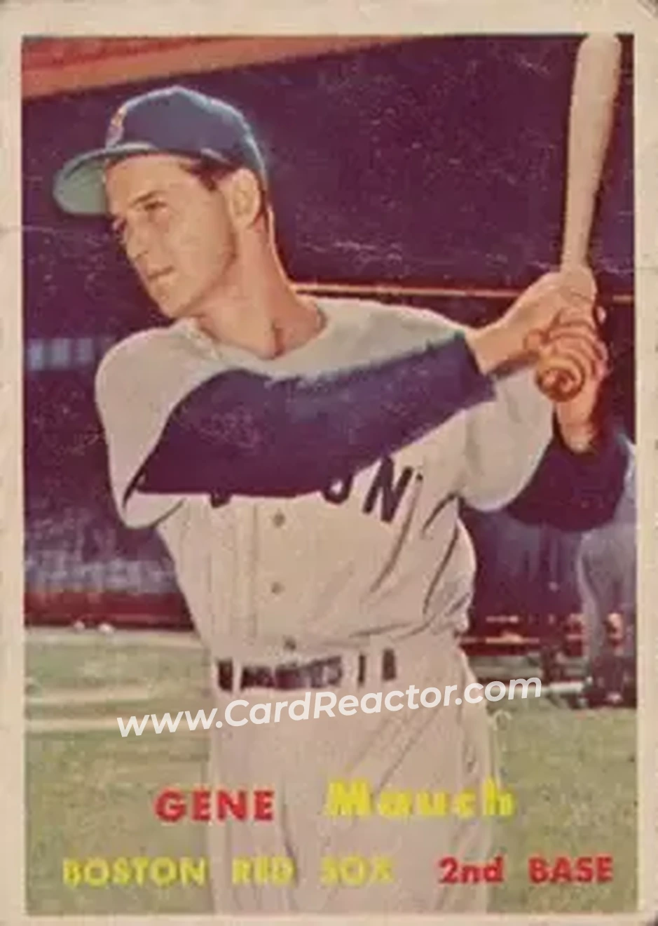Front of Gene Mauch