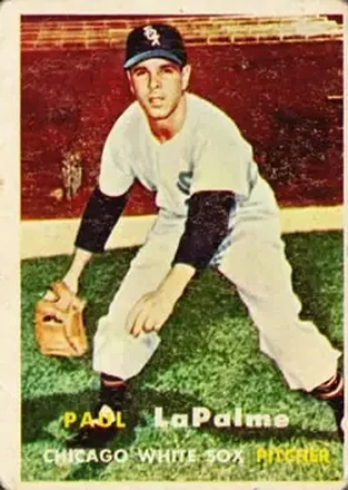 1957 Topps #344 Paul LaPalme