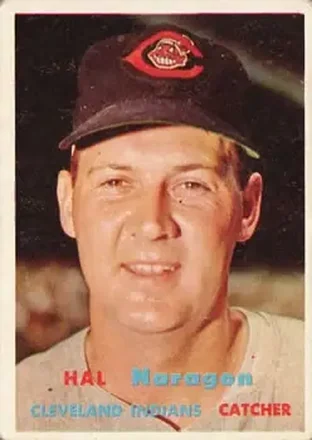 1957 Topps #347 Hal Naragon