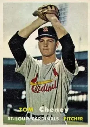 1957 Topps #359 Tom Cheney