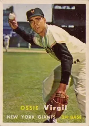 1957 Topps #365 Ossie Virgil