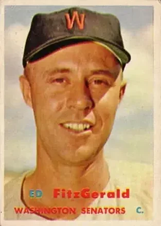 1957 Topps #367 Eddy FitzGerald