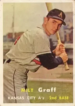1957 Topps #369 Milt Graff
