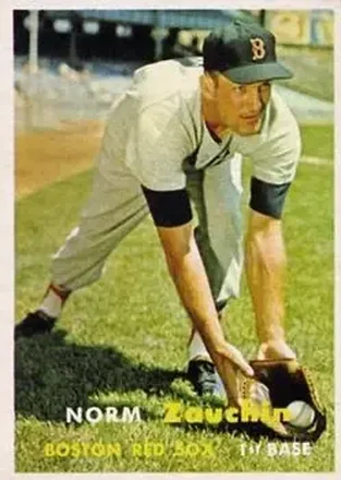 1957 Topps #372 Norm Zauchin